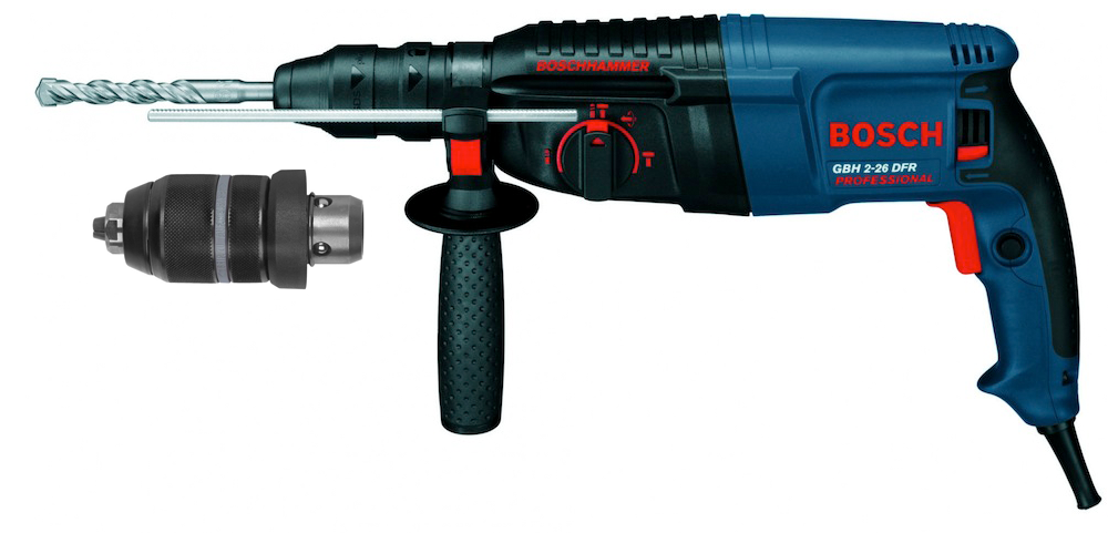 Bosch GBH2-26DFR Rotary Hammer 26mm - Click Image to Close